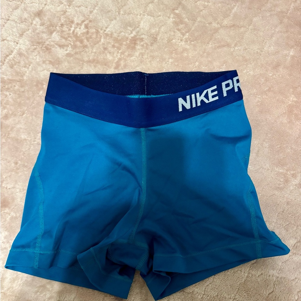 Nike Pro Blue Shorts